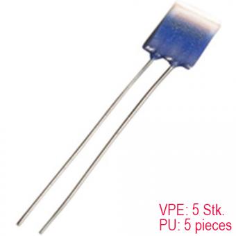 Platinum temperature sensor, PU: 5 pieces Pt100 | F 0,1 (Class 1/3B) DIN EN 60751 conform | (LxWxH) 2.3x 2.1x 1.5 mm